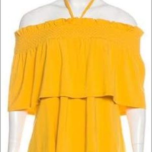 Rebecca Minkoff off the shoulder with neck tie